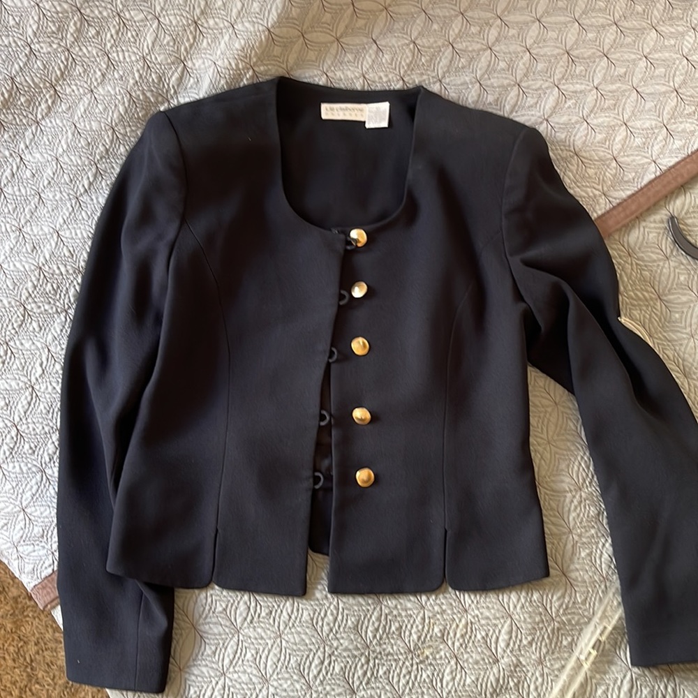 Gorgeous Vintage Liz Claiborne 2-pc. Suit Size 10 - PERFECT